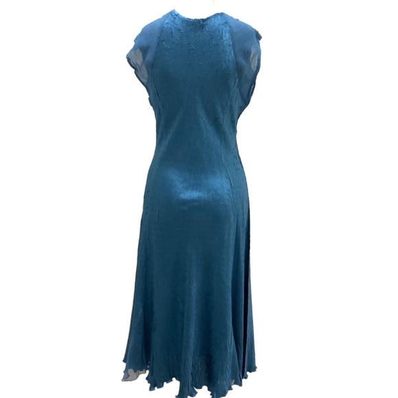 Komarov Charmeuse Cap Sleeve Midi Dress - Picture 2 of 10